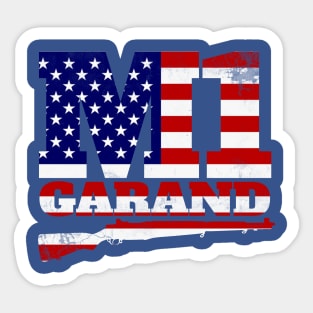 m1 garand rifle Sticker